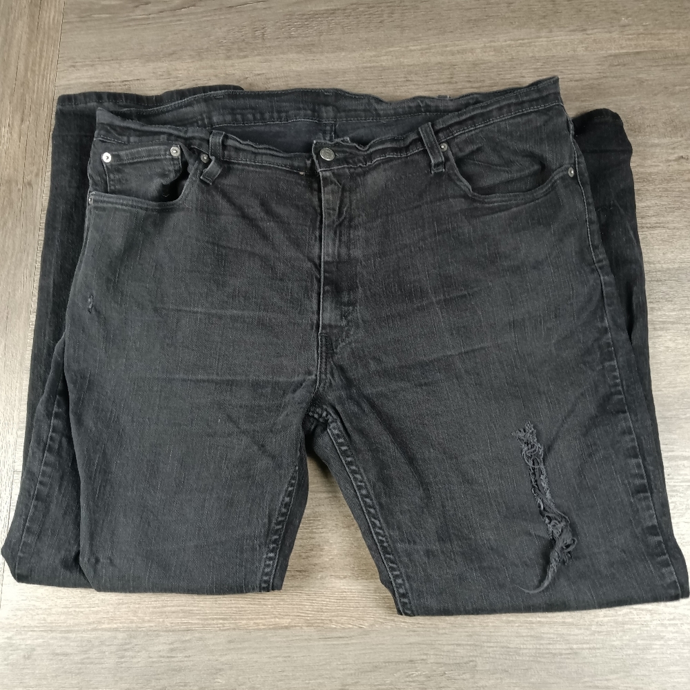 Levi Strauss #559 Black Denim Jeans Size 42/32